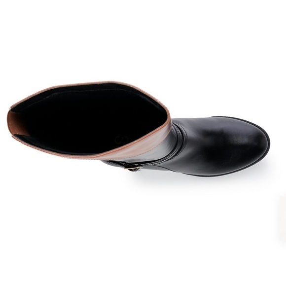 LAST ONE AVAILABLE!! - New SO Women's Knee High Riding Boots Black Brown - Picture 5 of 16